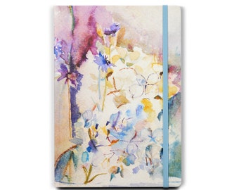 A5 Notepad | A5 Notebook | Floral Notebook | Pretty Notepad | Arty Notebook | Colourful Notebook | Lined Journal | Floral Journal | UK