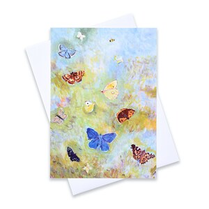 Farfalle / Biglietto natura / Biglietti d'auguri UK / Cartoline artistiche / Carte natura UK / Carte vergini UK / Biglietti d'auguri artistici / Biglietti d'auguri vergini