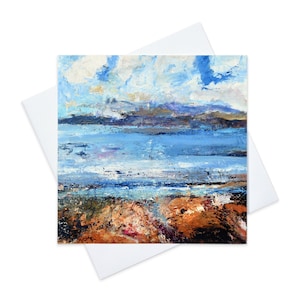 Carte Iona / Biglietto d'auguri Iona / Biglietto d'auguri / /Biglietti d'auguri UK / Biglietto vuoto UK / Cartoline Seascape / Biglietto Isola Scozzese / Biglietto Scozzese