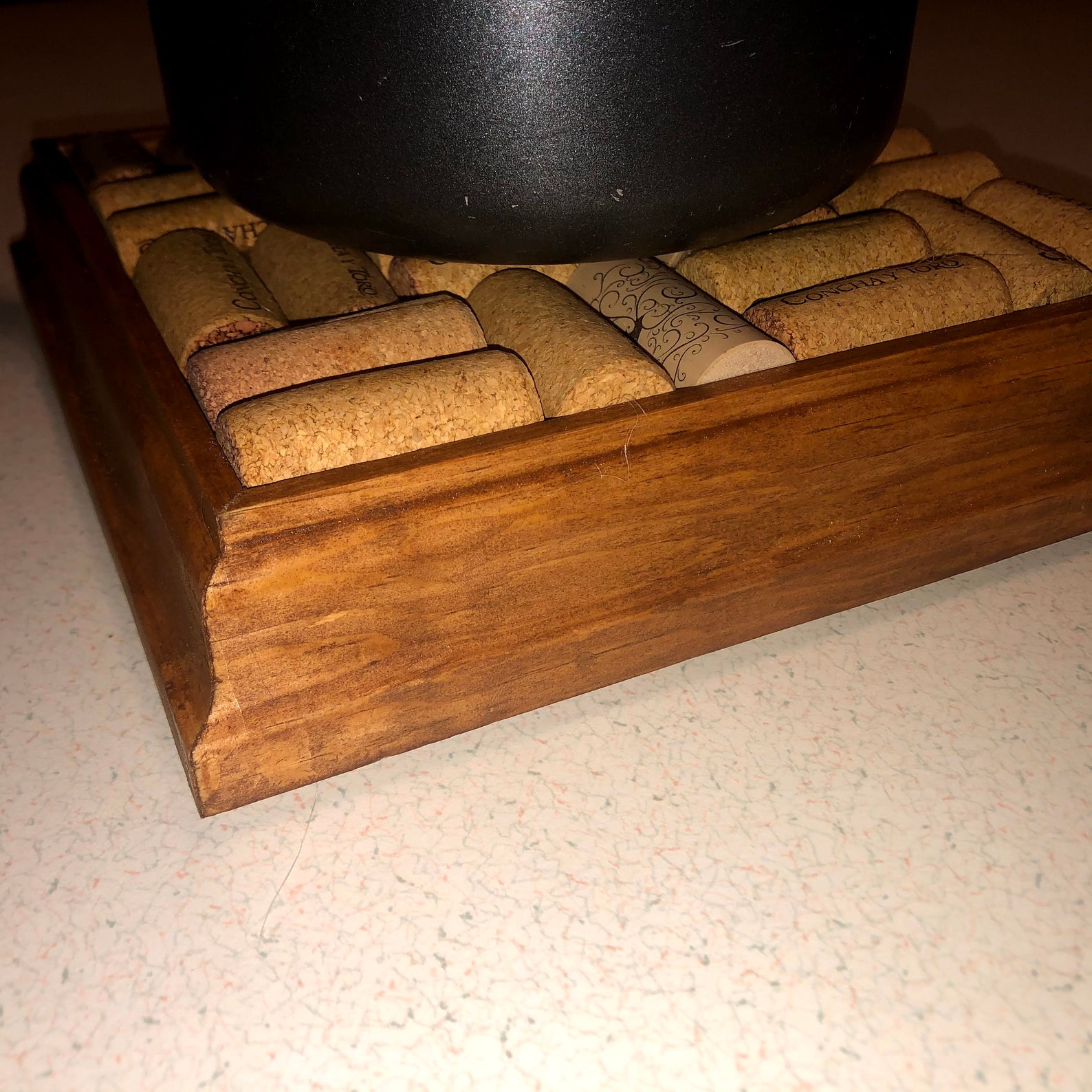 Authentic Wine Cork Hot Plate Etsy