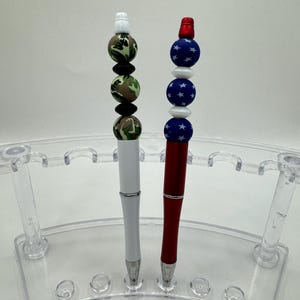 Set of 2 Beaded Pens | Silicone Beads