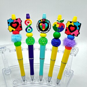 Beaded Pen | Autism Awareness