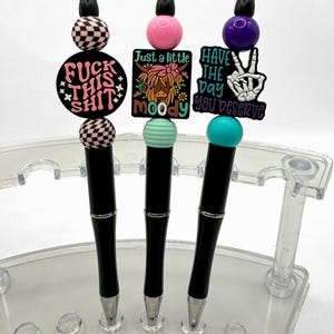Beaded Pen | Silicone Beads