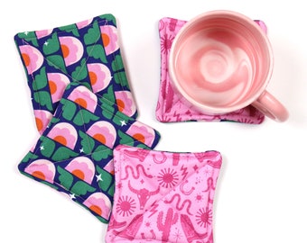 Posavasos térmicos de vaquera (paquete de 4)