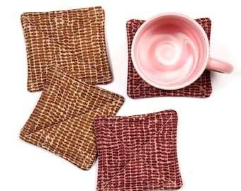 Posavasos térmicos Boho (paquete de 4)