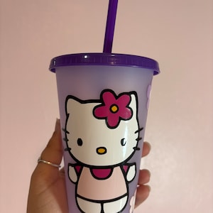 Kitty Flower Kids Cup