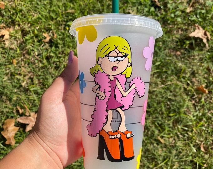 Disney Lizzie Mcguire Inspired Snowglobe Starbucks Cup Etsy