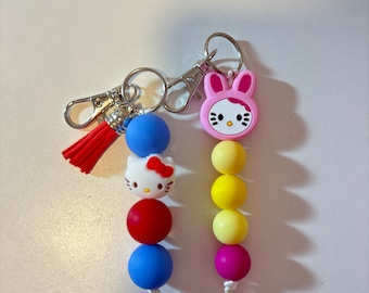 Cute Kitty Keychain