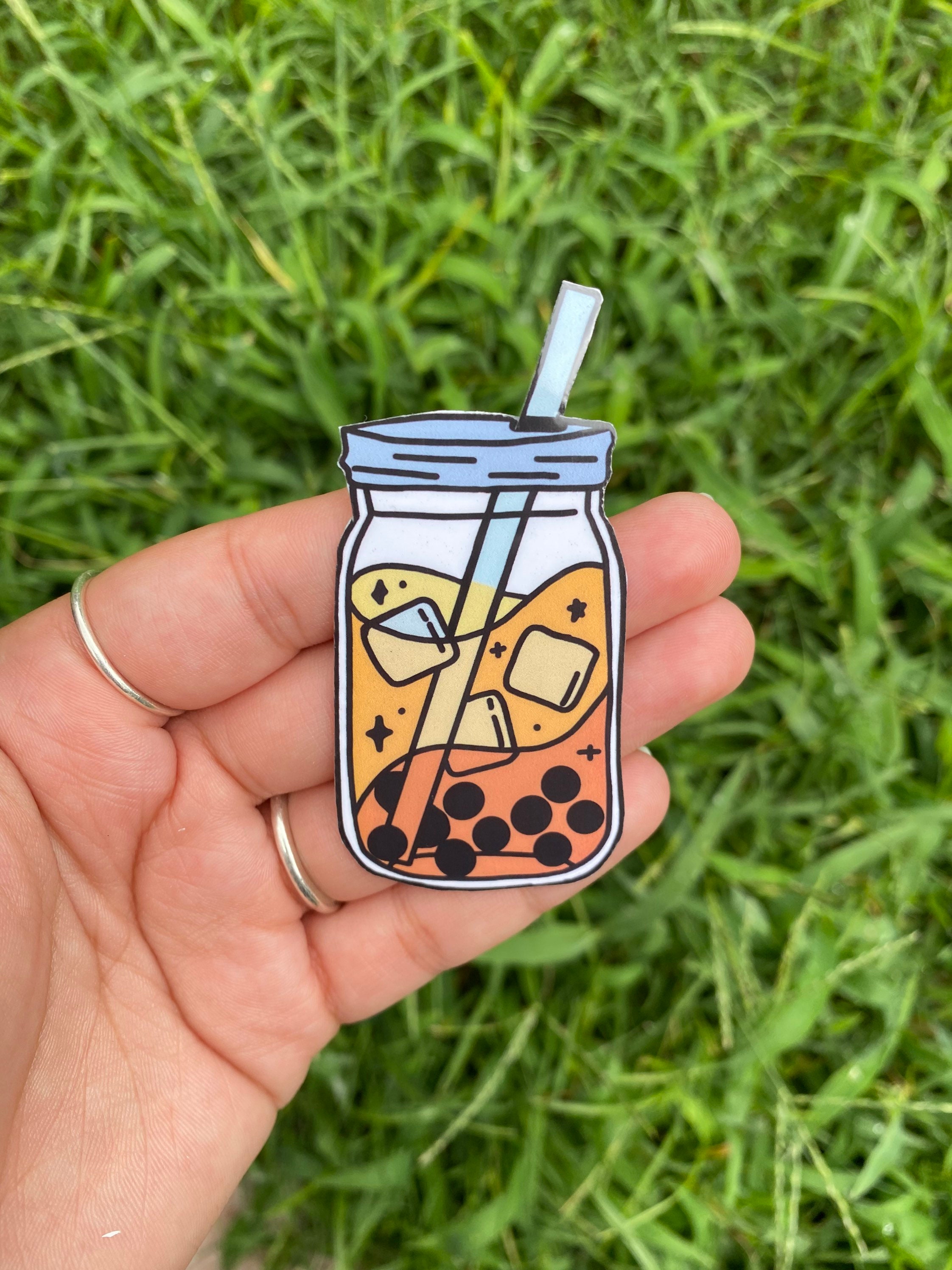Cute Aesthetic Stickers Boba Stickers Coffee Stickers Etsy