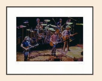 Grateful Dead 13 x 19 Original Framed Color Photograph