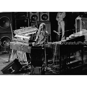 Brent Mydland Original Unframed B&W Photograph