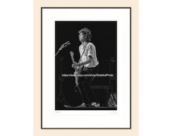 Keith Richards Original Framed B&W Photograph