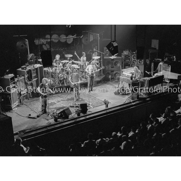 Grateful Dead Original Unframed B&W Photograph