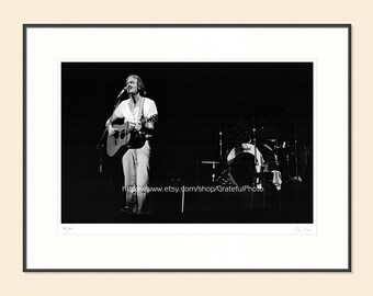 James Taylor Original Framed B&W Photograph