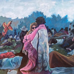 Woodstock painting