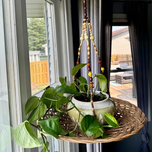 Boho Pinwheel Hanging Planter