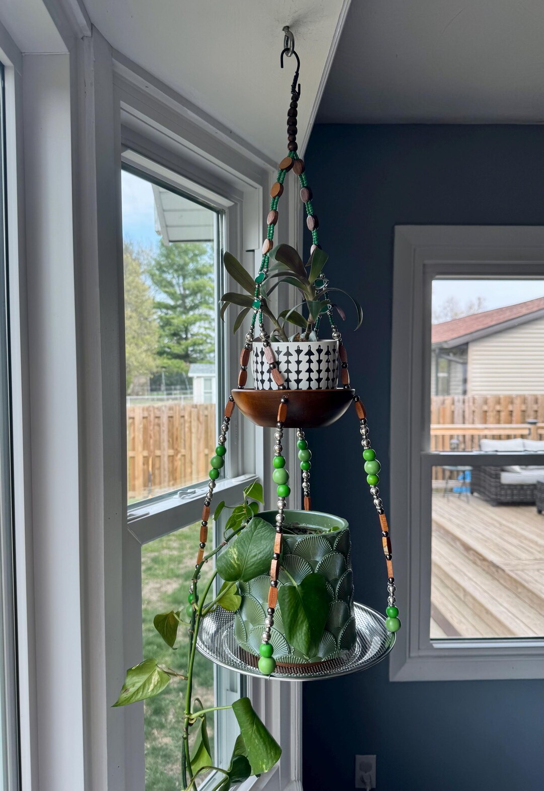 Green Retro Double Stack - Etsy