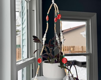 White Fish Hanging Planter