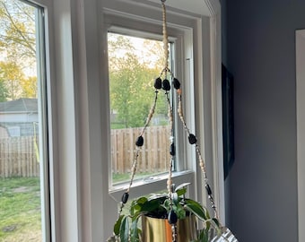 Holy Metal Hanging Planter