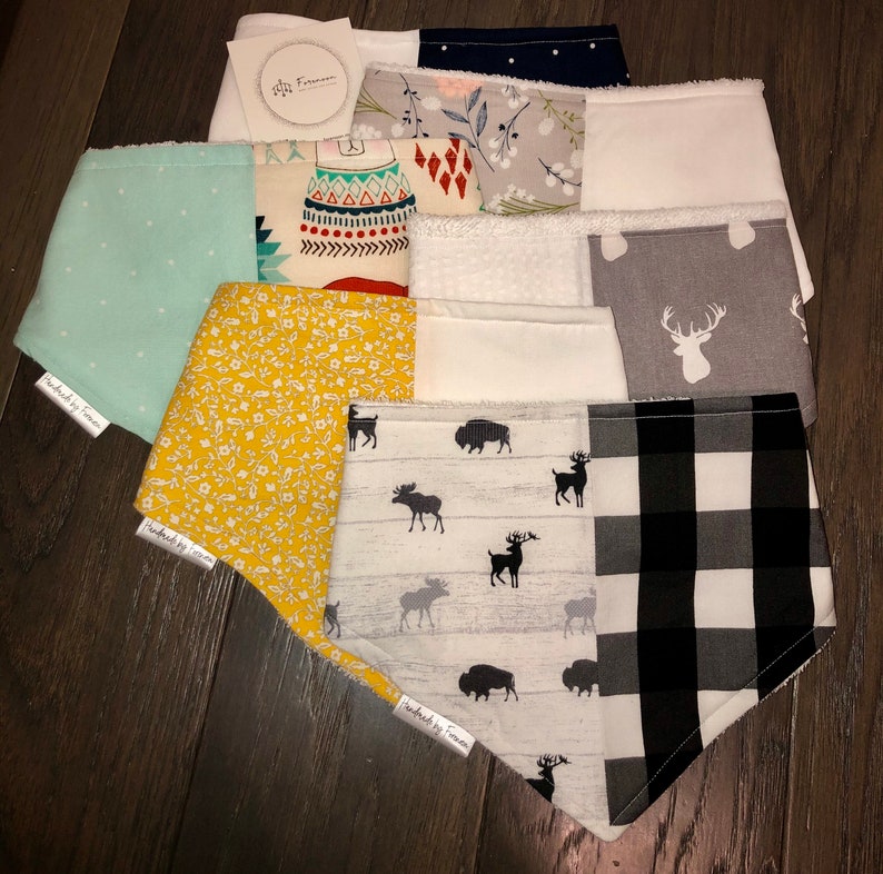 Dark Sea Bandana Drool Bib