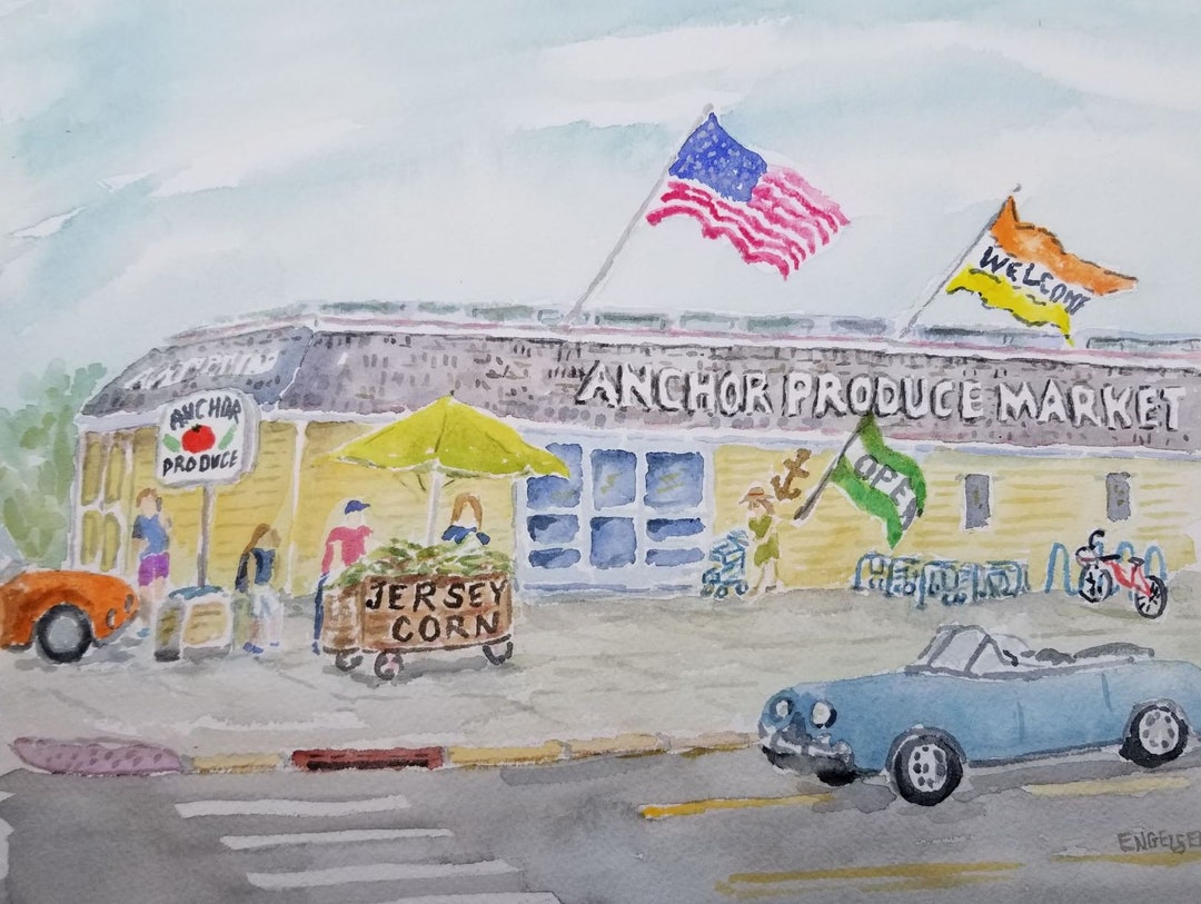 Anchor Produce Market Etsy