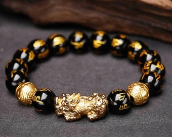 Solid .925 Sterling Silver Gold-plated Reflections Chinese Good Luck Bead 9.09 mm Solid .925 Sterling Silver Gold-plated Reflections Chinese Good Luck Bead 9.09 mm
