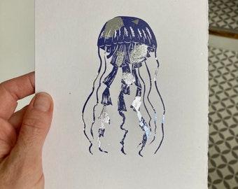 Silver leaf jellyfish