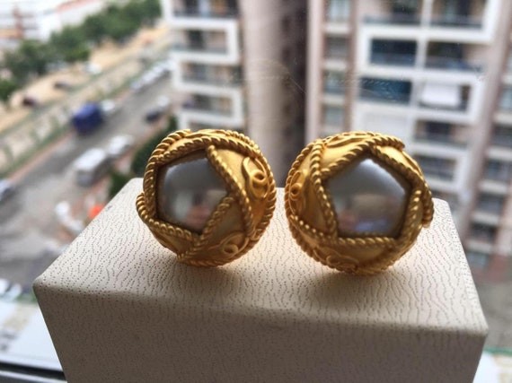 Chanel Vintage Earrings 1995