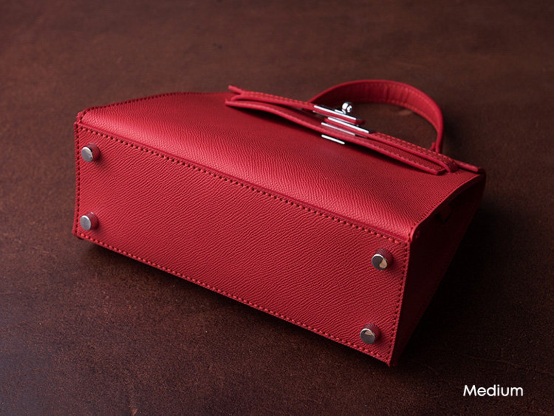 DIY Lady Purse Kit Full Leather Bag Handmade Leather Craft Etsy