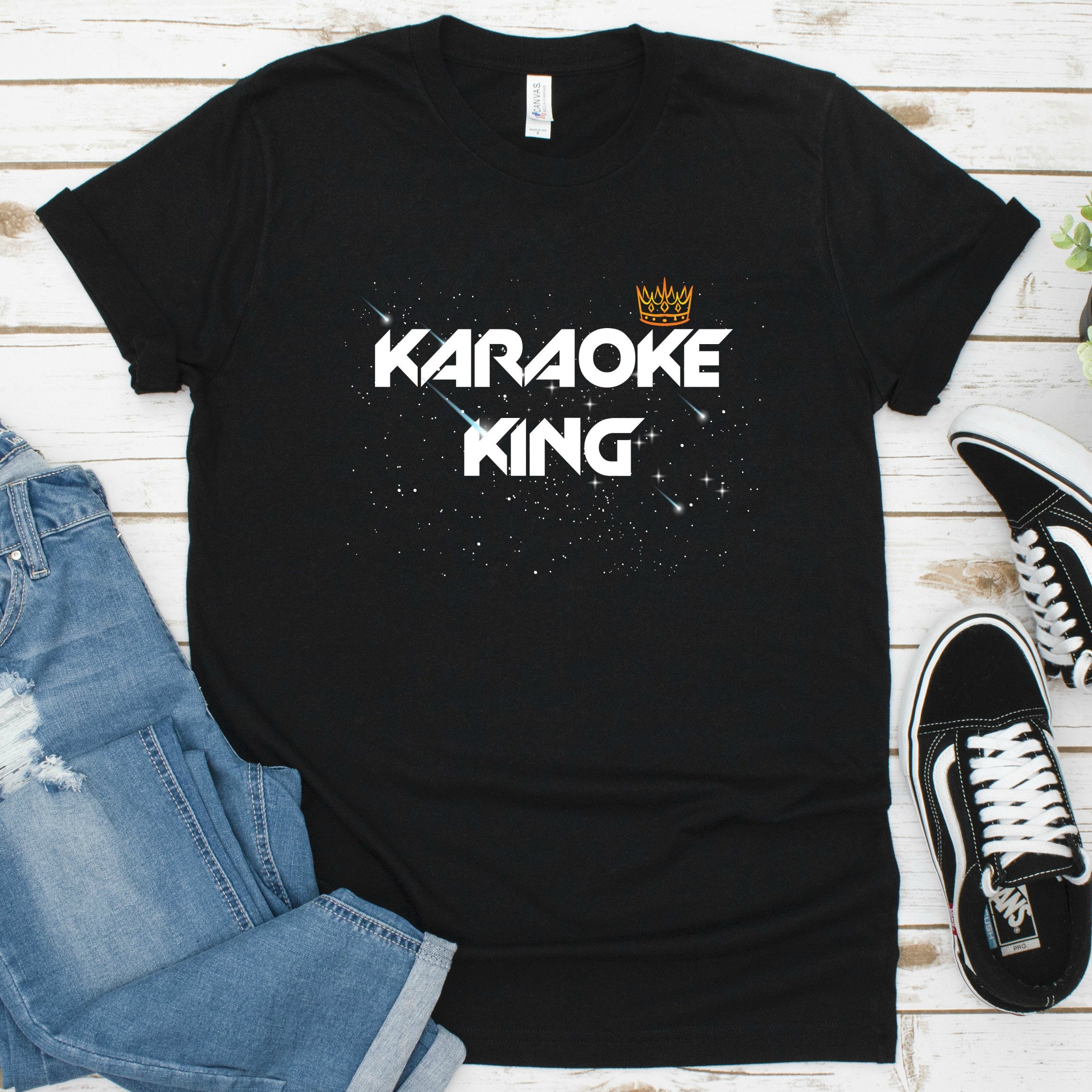 Karaoke King / Shirt / Tank Top / Hoodie / Karaoke Shirt / | Etsy