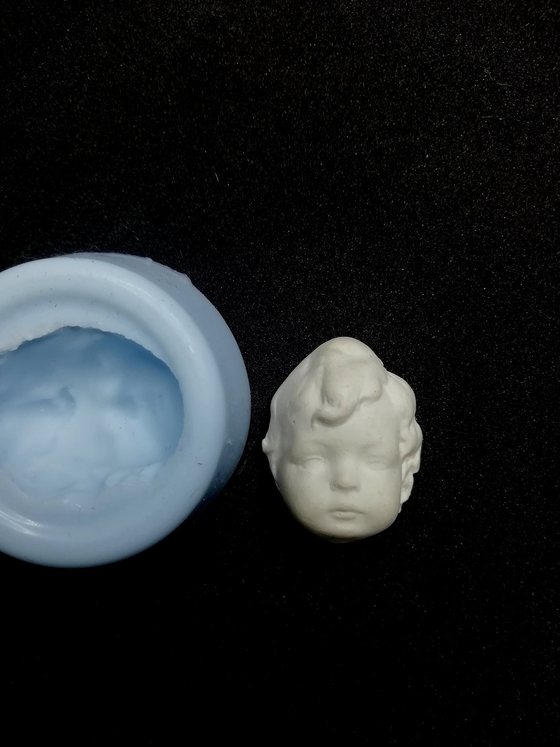 Silicone Mold Head Antique Doll 1 Etsy