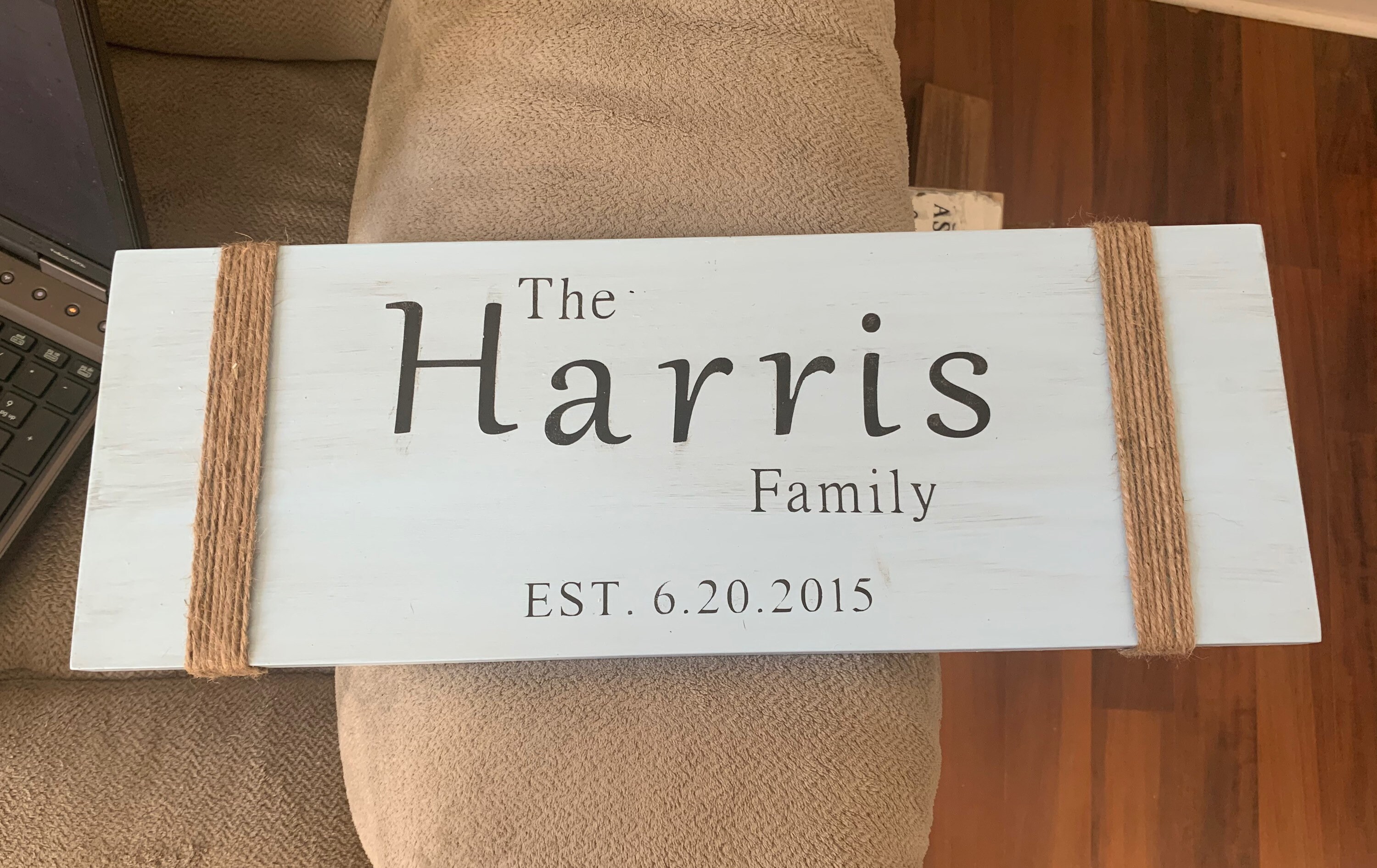 Family Sign Example Personalized Family Sign - Etsy