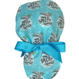 Louis + Phil Spectacular OB/GYN Ribbon Tie Ponytail Scrub Cap