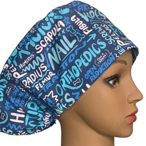 Louis + Phil Ortho Words Euro Scrub Cap