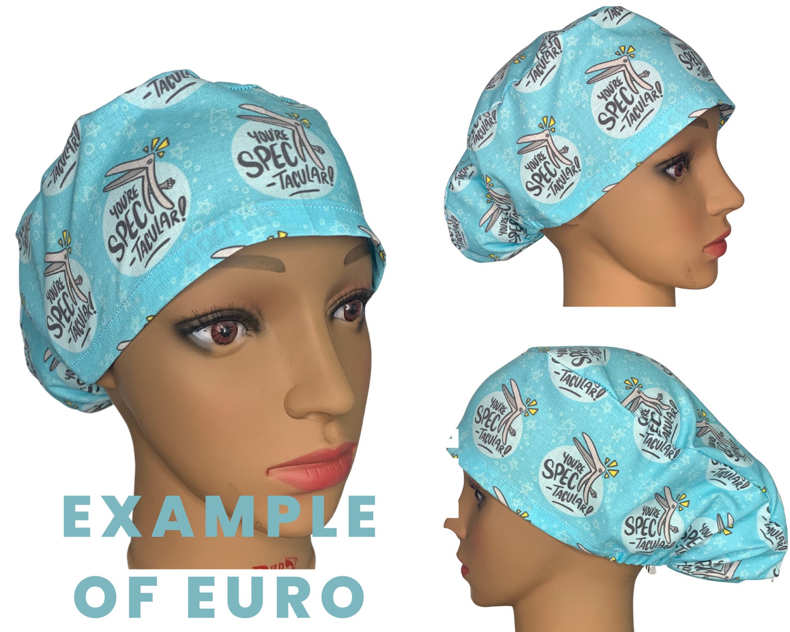 Baby Catcher OB/GYN Scrub Cap. Women's Ponytail Euro or Etsy