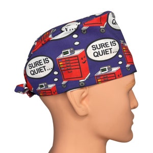 Louis + Phil Sure is Quiet herenscrubmuts met striksluiting voor heren