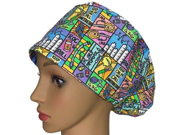 Gorro quirúrgico Louis + Phil Anesthesia Comic Euro