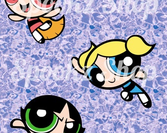 Powerpuff Clipart Etsy