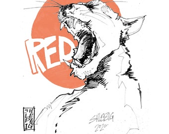 Red - Digital Comic by Shlepzig