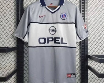 PSG retro jersey Retro Jersey Paris Saint , Germain ,90's football shirt , LES BLUES, paris retro shirt , classic soccer jersey Retro Vin