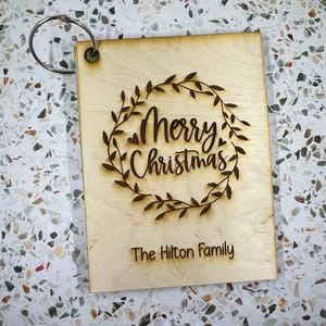 Christmas Card Keeper