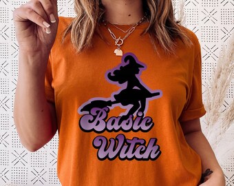 Basic Witch T-Shirt: Funny Halloween Shirt for Women