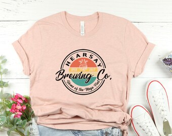 Hearsay Brewing Co. T-Shirt: Mega Pint, Team Johnny