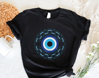 Evil Eye Graphic T-Shirt: Mystic Occult Tee