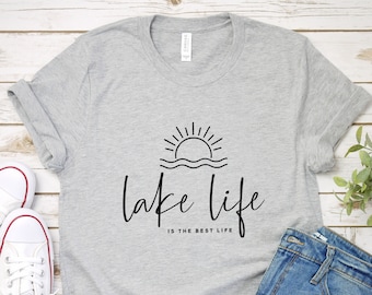 Lake Life T-Shirt: Unisex Vacation Shirt, Travel Lover Gift