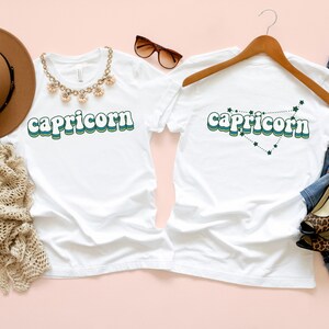 Capricorn T-Shirt, Capricorn Shirt, Capricorn Gift, Zodiac Shirt, Capricorn Women Tshirt, Adult Clothing, Women&#39;s Tops & Tees, Graphic Tee