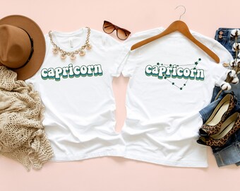 Capricorn Zodiac T-Shirt: Astrology Graphic Tee