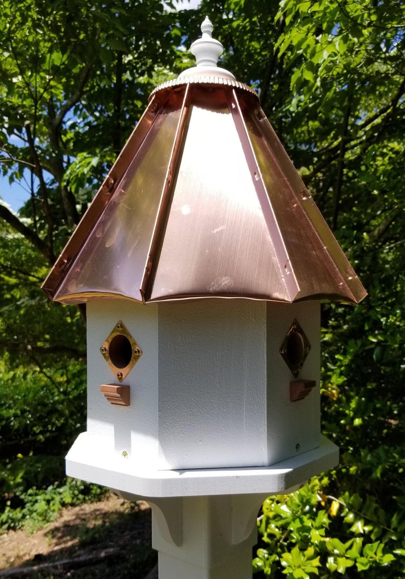 Sunset Lodge© Bluebird Condo Large Cypress Bird House Solid Etsy