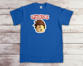 Roblox Shirt Etsy - unofficial roblox t shirt personalize with gamer username etsy