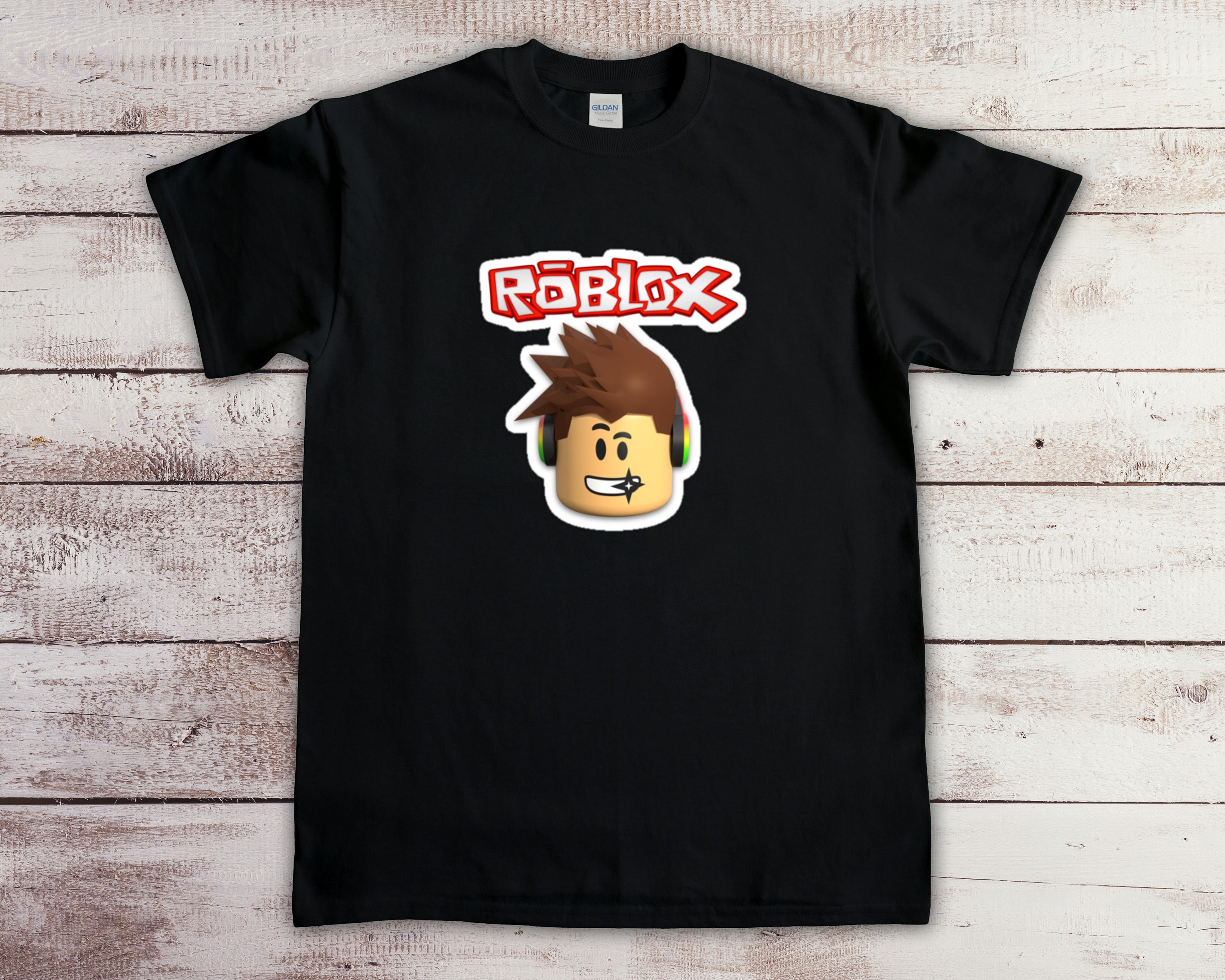 Kid's Roblox Tshirt Roblox Character Tshirt - Etsy